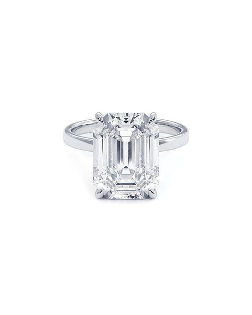 Lab Grown Diamonds White 14K 5.00 Ct. Tw. Lab-Grown Diamond Wire Basket Ring