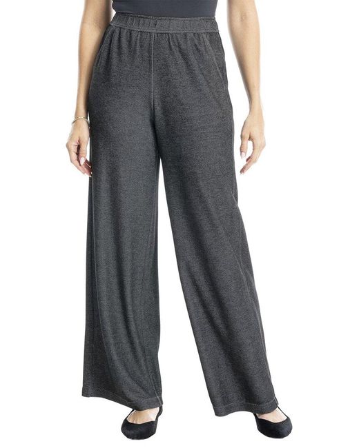 Max Studio Black Wide Leg Pant