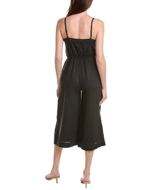 Joie Black Linen Jumpsuit