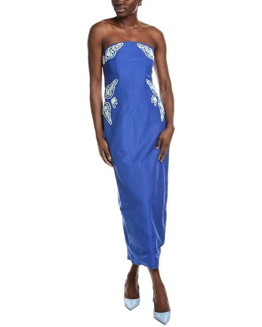 Significant Other Blue Rosslyn Dress