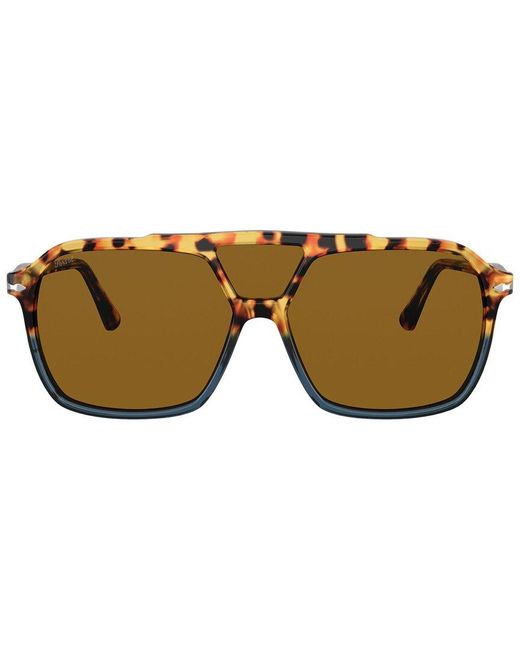 Persol Brown Po3223s 59mm Sunglasses for men