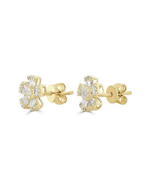 Sabrina Designs Metallic 14K 0.48 Ct. Tw. Diamond Stud Earrings
