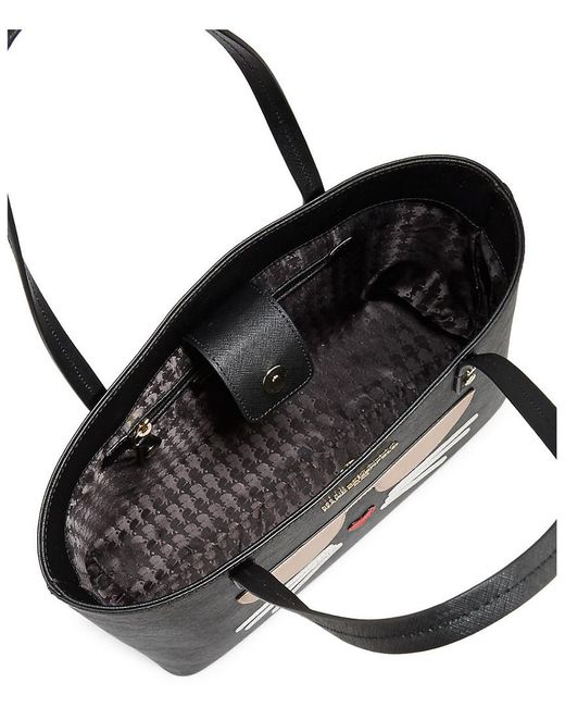 Karl Lagerfeld Maybelle Logo Karl & Cat Top Handle Satchel Crossbody Handbag  | eBay