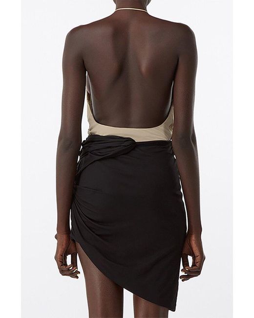 GAUGE81 Black Veroia Mini Skirt