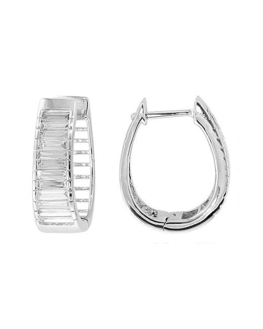 Effy Fine Jewelry Metallic 14K 2.30 Ct. Tw. Lab-Grown Diamond Earrings