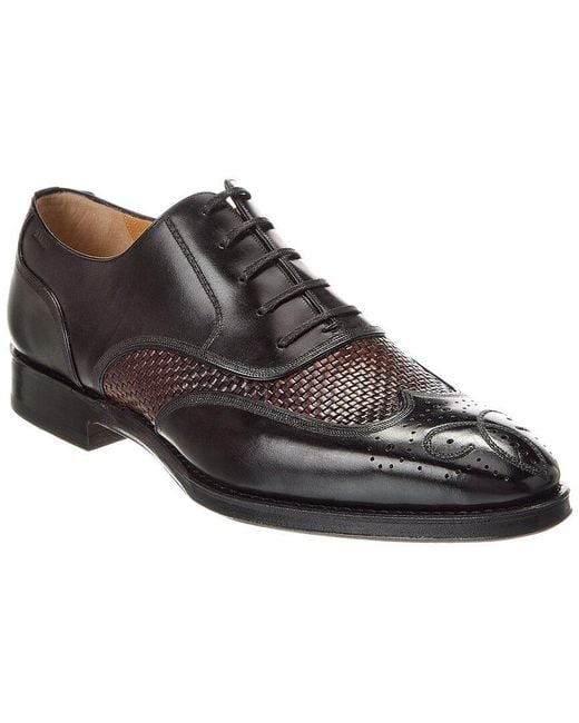 Bally Brown Scalibur Leather Oxford for men