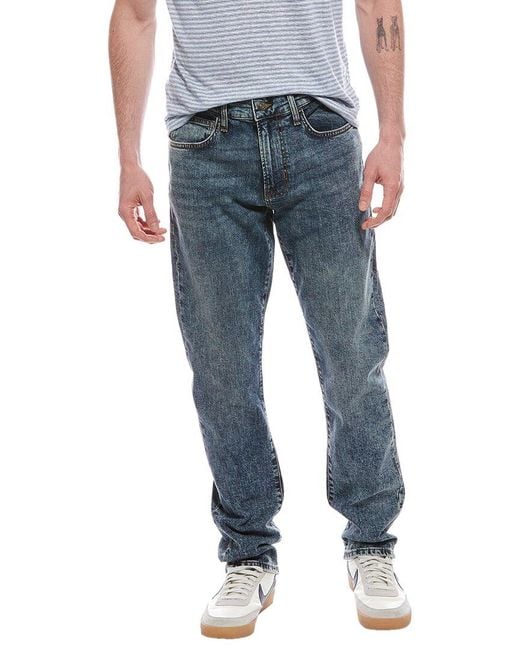 Hudson Blue Blake Contrast Stockwell Slim Straight Jean for men