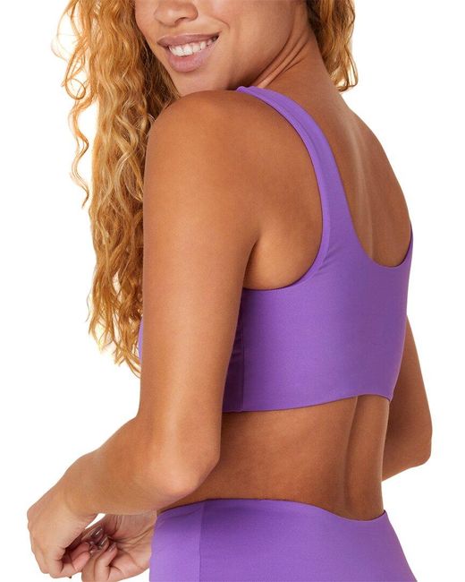 Andie Purple The Venice Crop Top