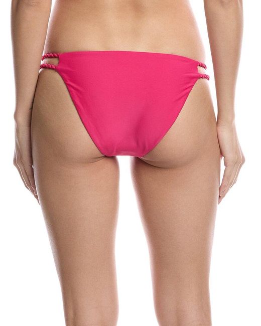 Ramy Brook Pink Lisa Bikini Bottom