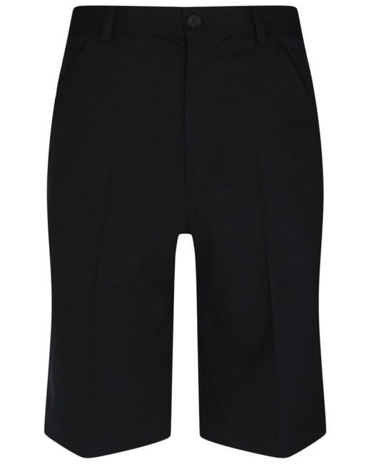 Versace Black Wool-blend Short for men