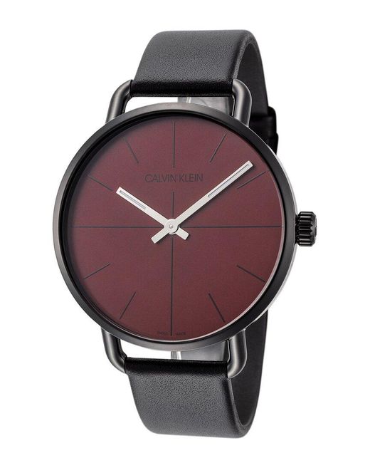 Calvin Klein Watch in Purple for Men Lyst