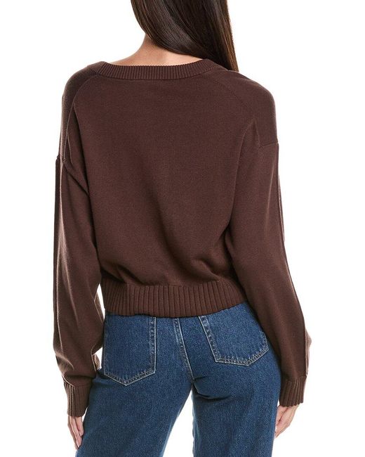Jonathan Simkhai Blue Cashmere-Blend Cardigan