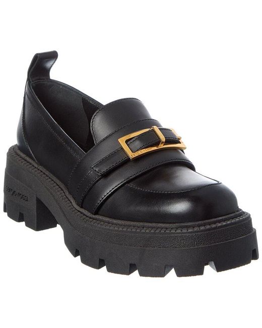 Sergio Rossi Black Nora 25 Leather Loafer