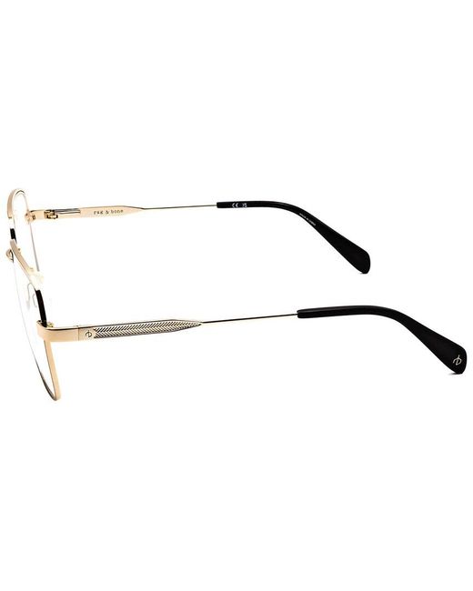 Rag & Bone Metallic 54Mm Optical Frames