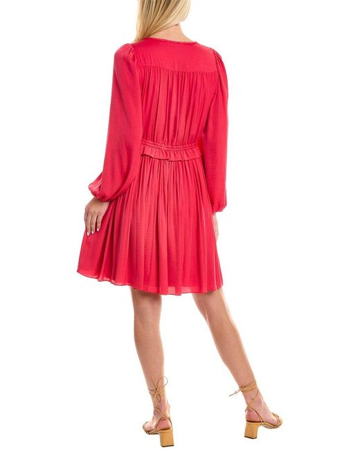 Kobi Halperin Red Alexis Mini Dress