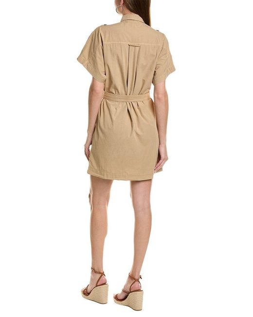 AG Jeans Natural Vexley Military Mini Dress