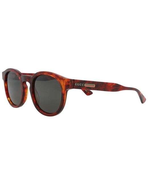 Gucci Brown Gg0825S 49Mm Sunglasses for men
