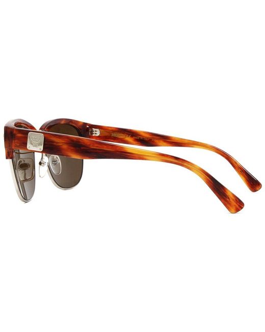 MCM Brown Unisex 604s 55mm Sunglasses
