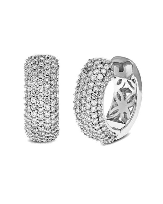 Amairah White 14K 2.50 Ct. Tw. Lab-Grown Diamond Earrings