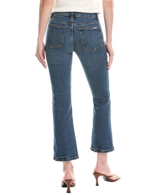 Joe's Jeans Blue High-Rise Dakar Crop Bootcut Jean