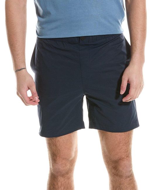 Onia Blue Pull-on Tech Short for men