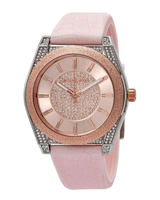 Michael Kors Pink Channing Rose Watch