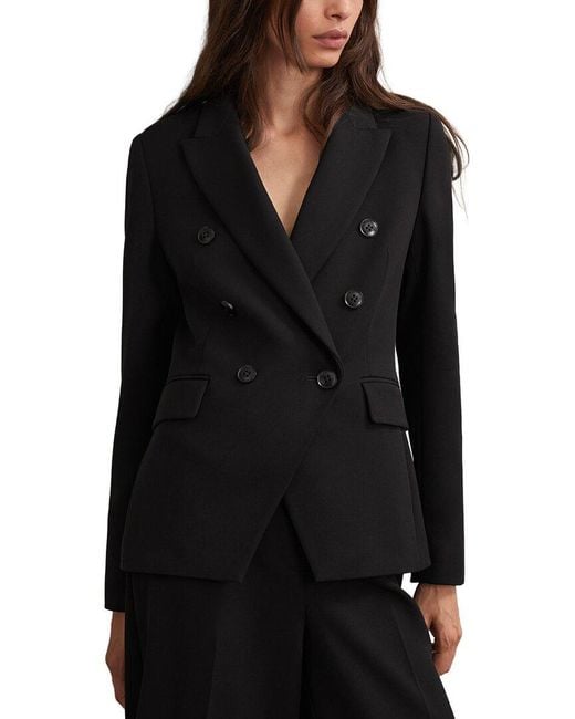 Reiss Black Petite Gabi Jacket