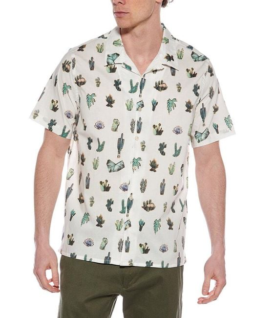 Paul Smith White Paul Smith Woven Shirt for men