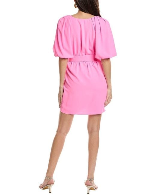 Amanda Uprichard Pink Durand Mini Dress