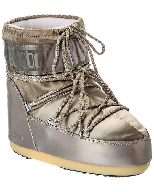 Moon Boot Gray Icon Low Glance Boot