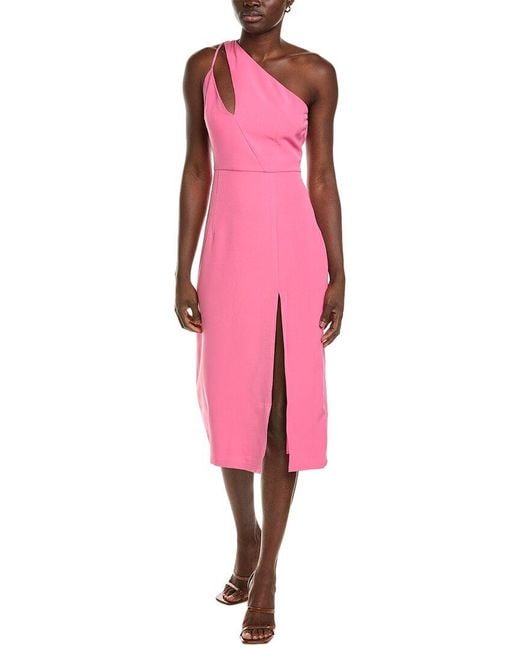 O.P.T Pink O. P.T. Simms Midi Dress