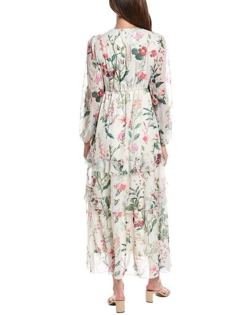 LAYERED WITH LOVE White Ruffle Maxi Dress
