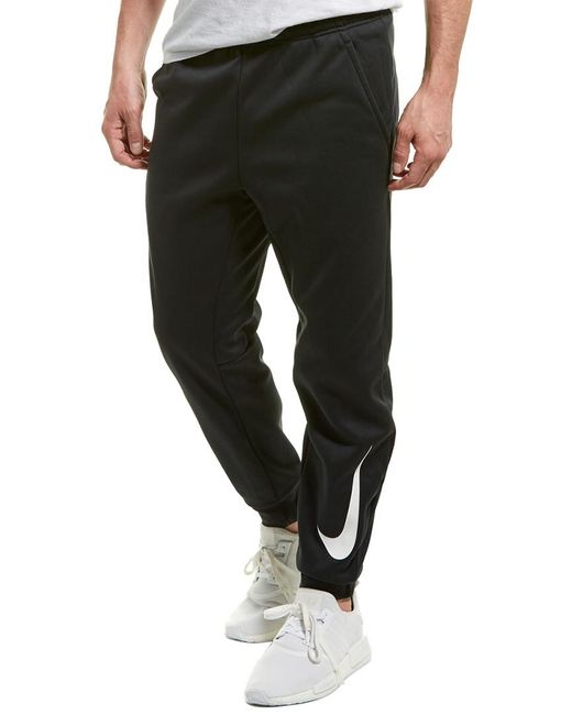 Nike Therma Fleece Tapered Pants in Black for Men | Lyst Canada