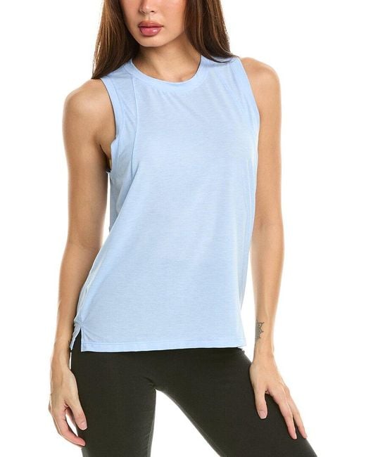 Sweaty Betty Blue Soft Flow Studio Tank