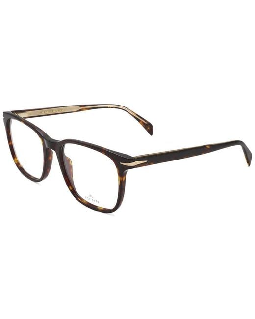 David Beckham White 55mm Optical Frames for men