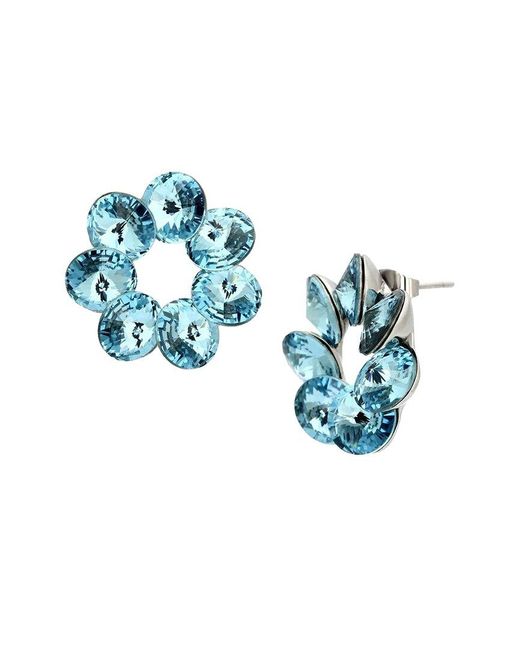 Alamode Jewelry Blue Stainless Steel Earring