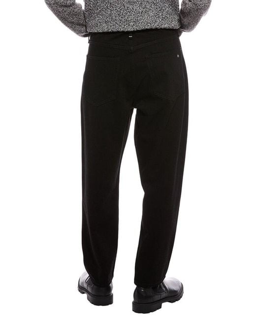 Rag & Bone Black Rb Taper Jean for men