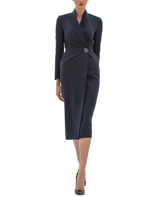 BGL Blue Midi Dress