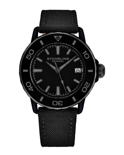 Stuhrling Black Watch for men