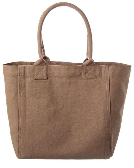 Isabel Marant Brown Yenky Small Canvas Tote