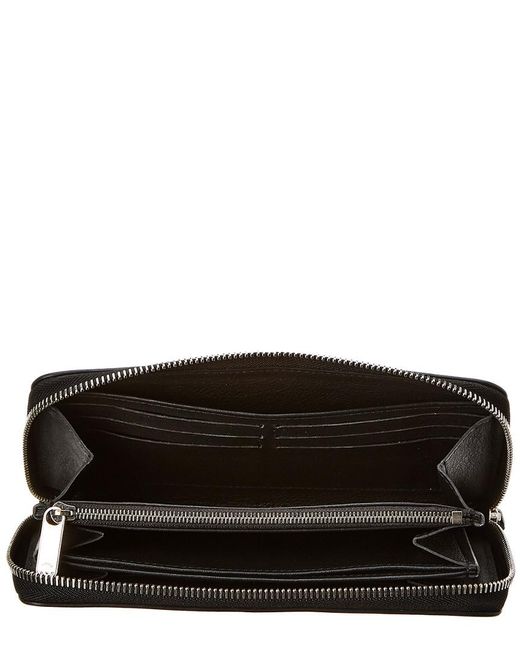 Louis Vuitton Black Monogram Mahina Leather Zippy Wallet in Black - Lyst