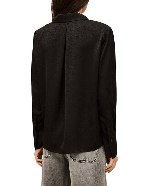 Ba&sh Black Itsey Blouse