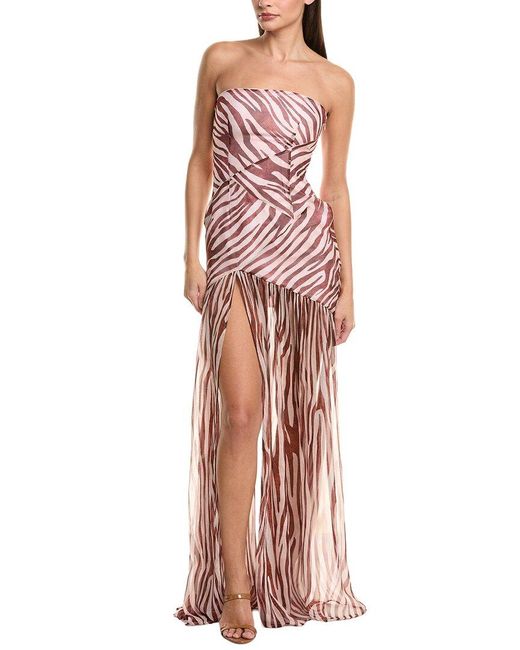 retroféte Red Nicole Maxi Dress
