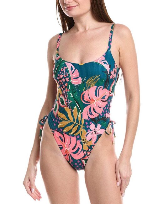 Vitamin A Blue Gemma One-Piece