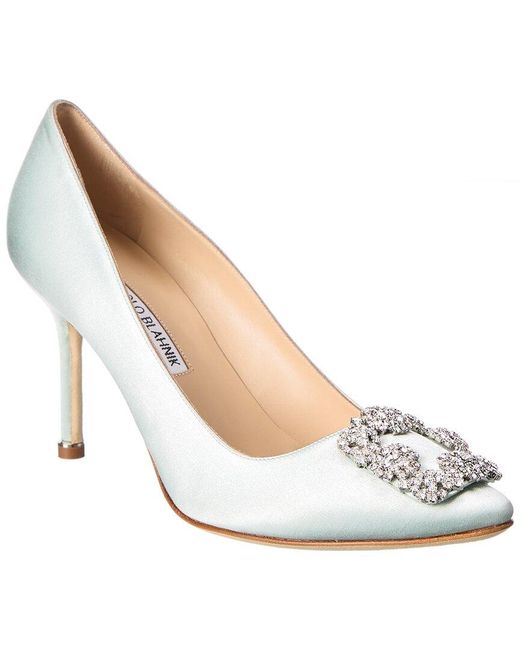 hangisi 90 satin pumps