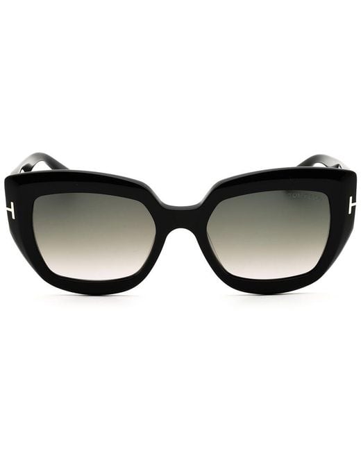 Tom Ford Black Saltzman 53Mm Sunglasses