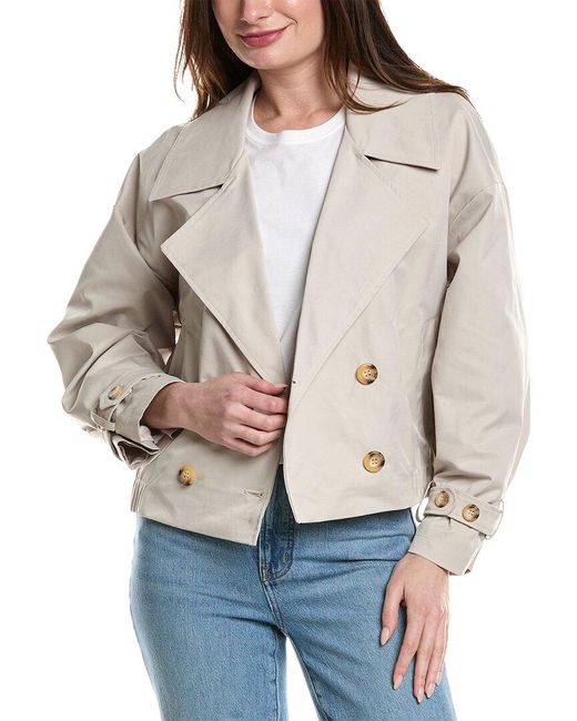 Noize Gray Anji Trenchcoat
