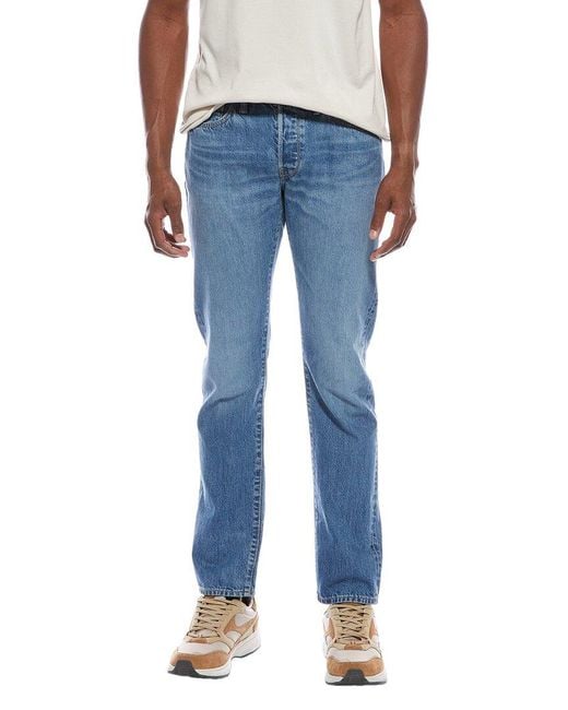 Todd Snyder Blue Ames Slim Fit Jean for men
