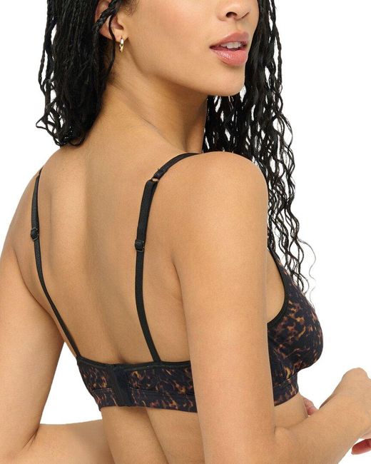 Cosabella Black Soire Confidence Printed Bralette