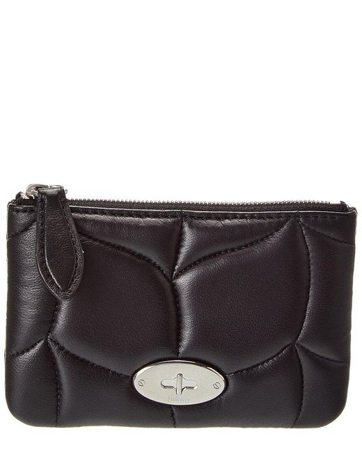 Mulberry Black Softie Leather Coin Purse